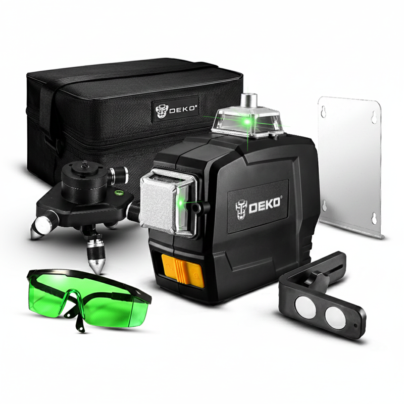 Nível a Laser Profissional 12 Linhas 20m