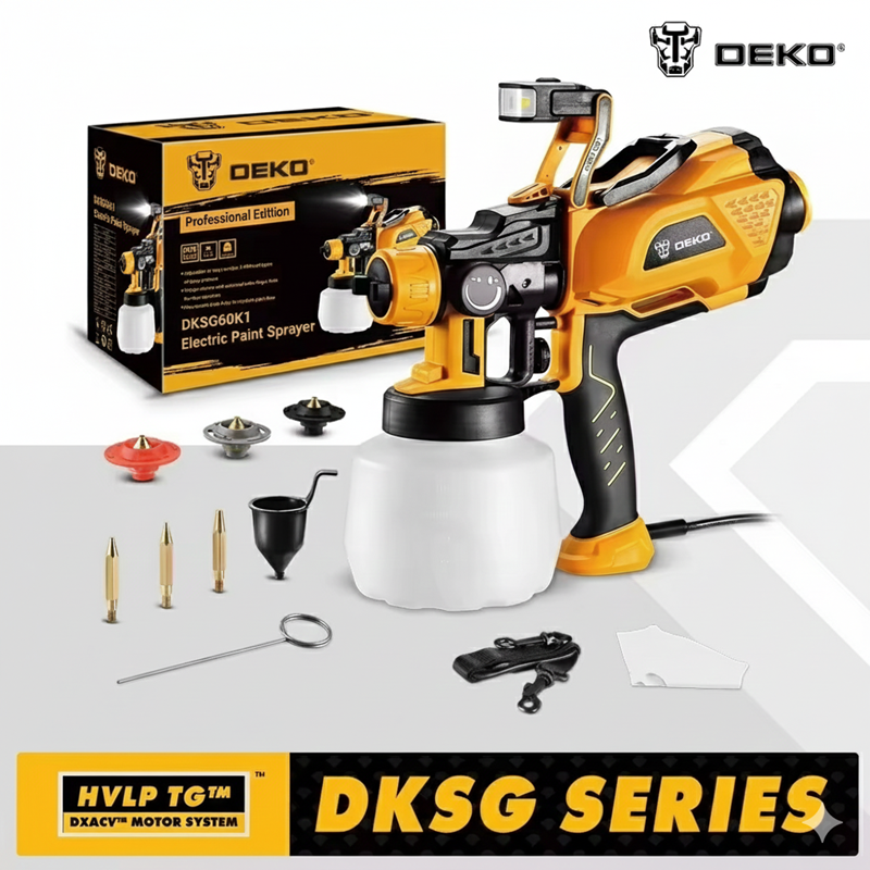 Pistola de Pintura Pulverizadora HVLP Elétrica 